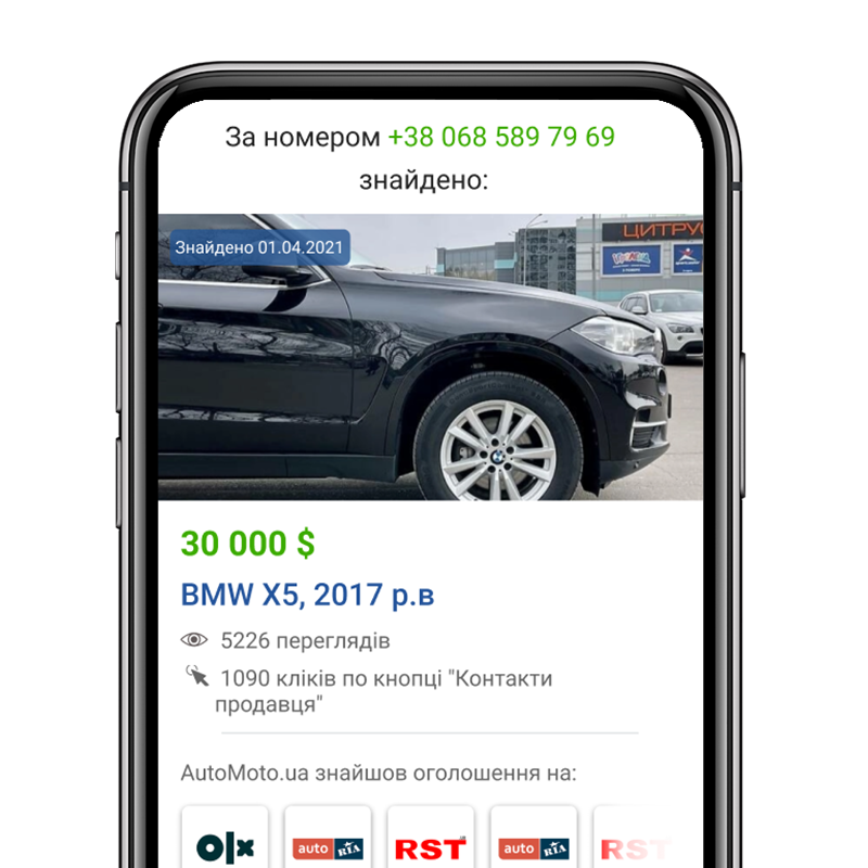Підняття оголошень в топ на сайті AutoMoto.ua